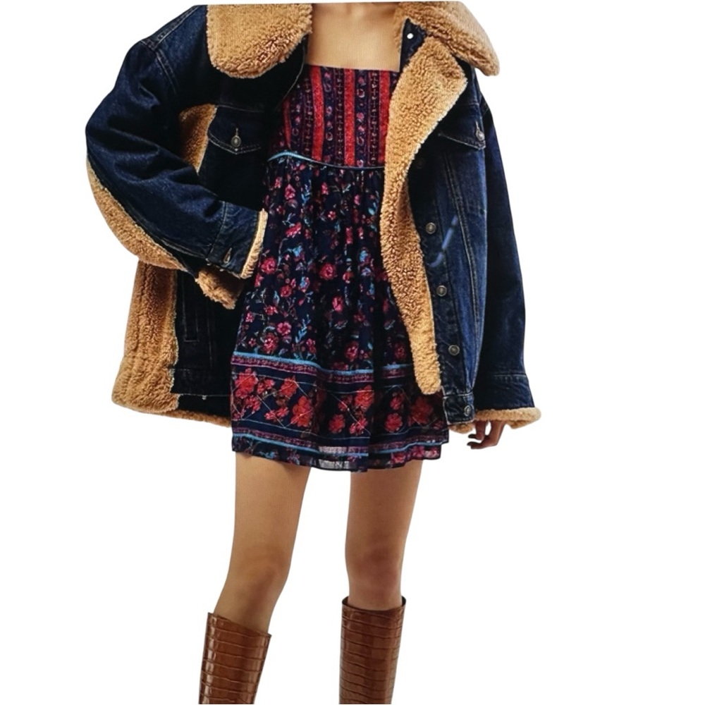 Free People NWT Mini Sundress - Picture 4 of 12